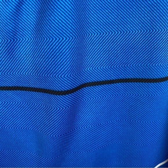 Burton Mens Snowboard Dryride Hoodie Sweater Small Blue Striped - Picture 15 of 15